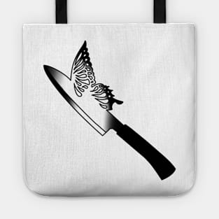 Butterfly Knife Tote