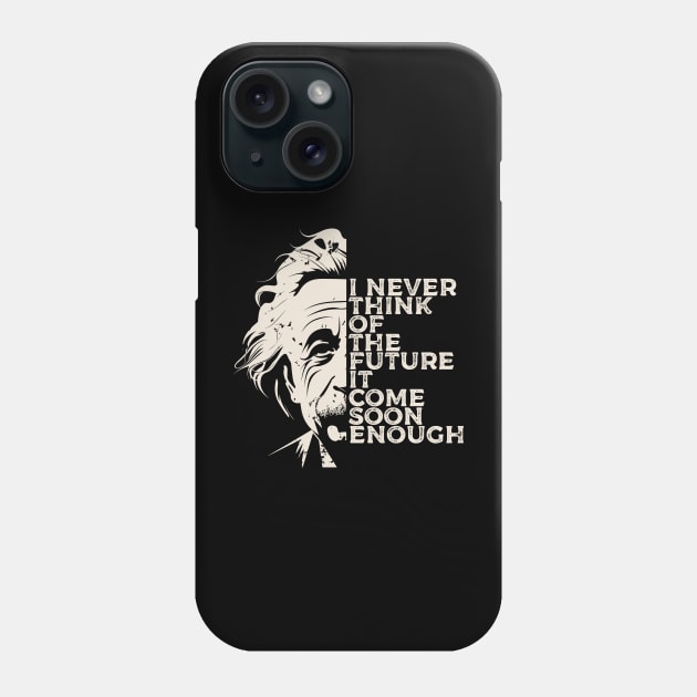 Albert Einstein Quotes Phone Case by Yopi