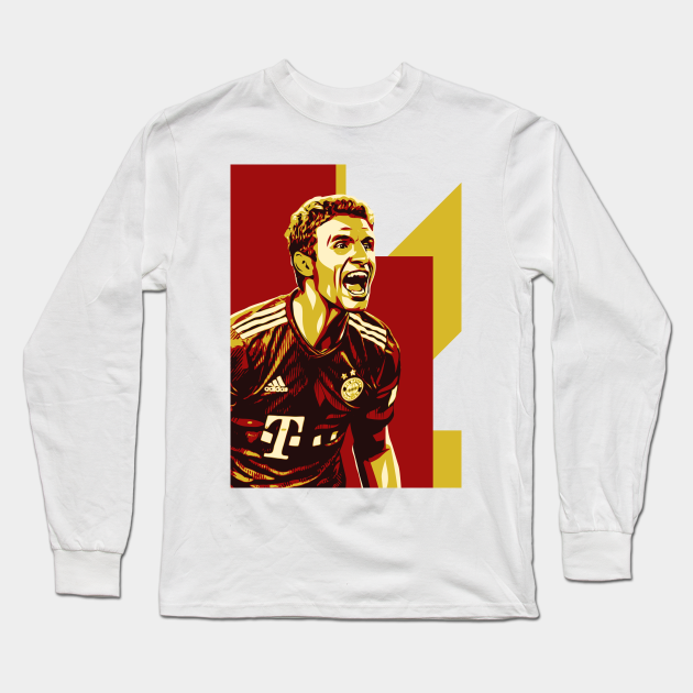 Thomas Muller Bayern Munich Thomas Muller Long Sleeve T Shirt Teepublic