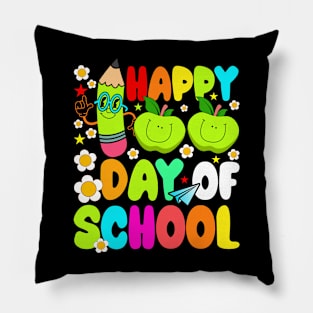 Happy 100th Day Of School Teacher Student Gifts 100 Days Smarter Pillow