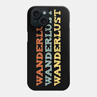 WANDERLUST Retro design Phone Case