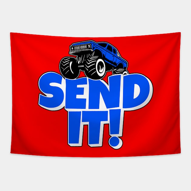 Send it - RC Tapestry by Stupiditee