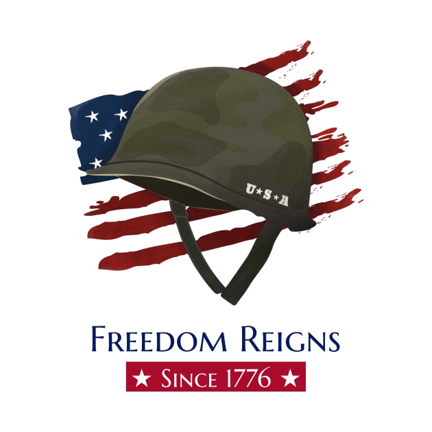 Freedom Reigns by Fresh Sizzle Designs