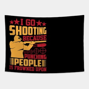 I-Go-Shooting-Because-Punching-People-Is-Frowned-Upon Tapestry