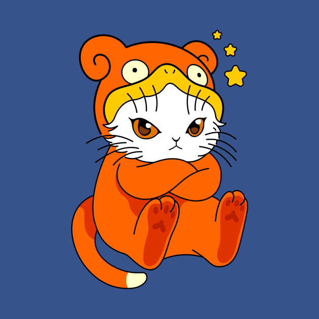 Cat in a bear costume by My Happy-Design