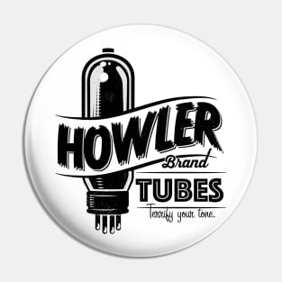 Old Howler Brand Vacuum Tube custom graphic Pin