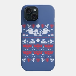 Peltzer Winter Sweater - Red Phone Case