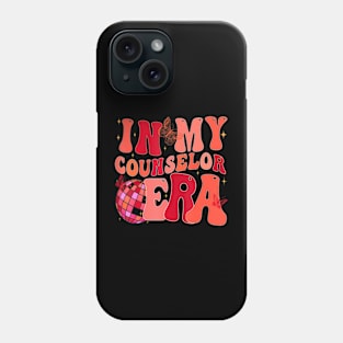 In My Counselor Era  Groovy Back To School Teacher Phone Case