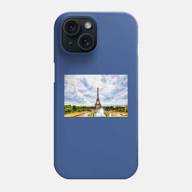 The Eiffel Tower Paris Phone Case by tommysphotos