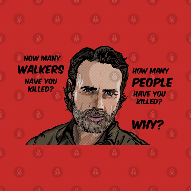 Rick Grimes 3 questions by FanboyMuseum