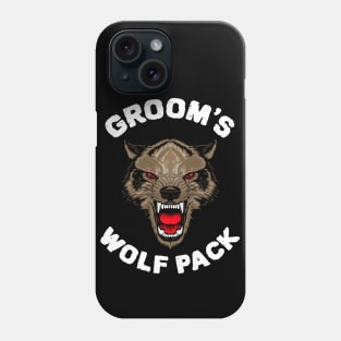 Groom's Wolf Pack Phone Case