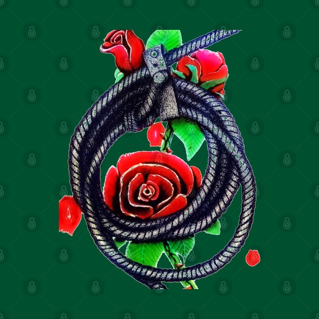 Rope and Roses by SeanKalleyArt