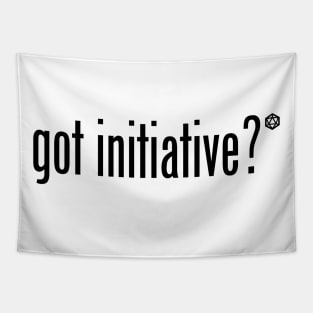 Got Initiative? On Light Background Tapestry