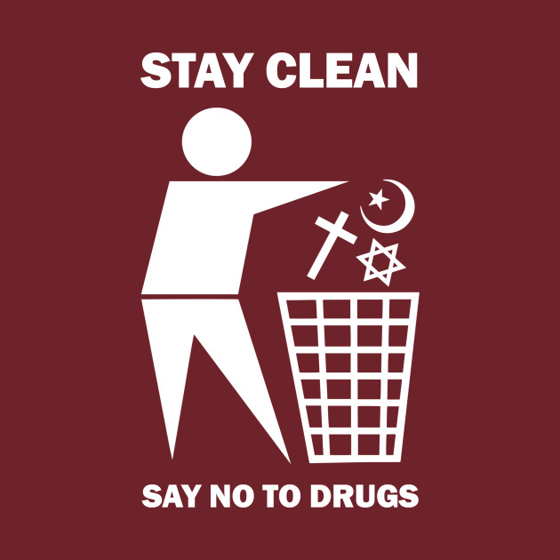 stay clean say no to drugs anti religious t shirt true religion kids size chart