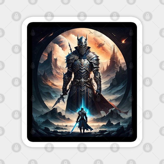 Dark Souls Fanart Magnet by fallbizzare