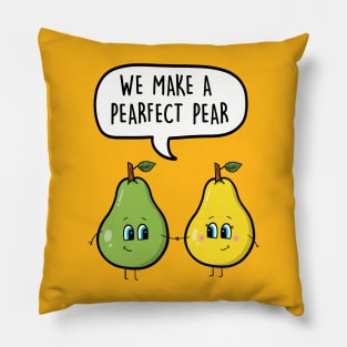 We make a pearfect pear Pillow