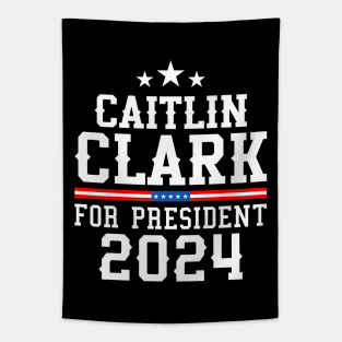 Catlin Clark 2024 For President Tapestry