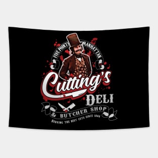 Cutting's Deli & Butcher Shop Tapestry