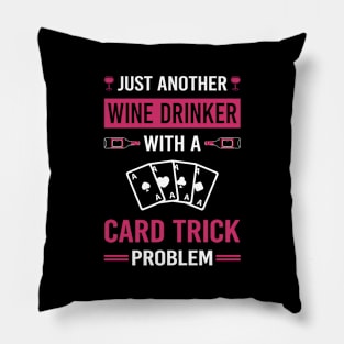 Wine Drinker Card Manipulation Trick Tricks Pillow