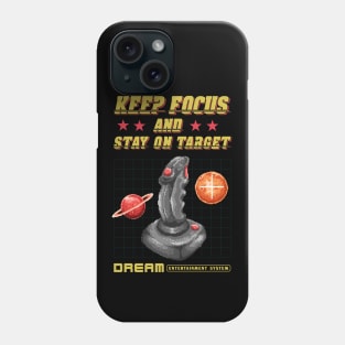 joystick gamepad pixel Phone Case