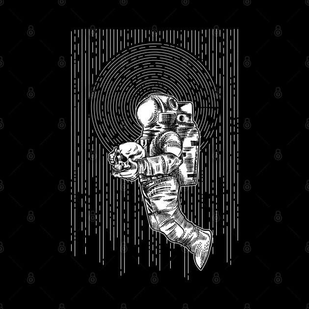 Flying Astronout by Pixel Poetry