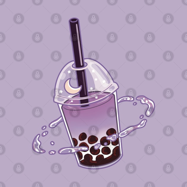 Taro Boba Milk Tea Space by Daily Boba Feed