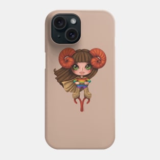 Aries Astrology Zodiac Girl Phone Case