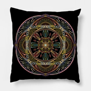 Grounding Mandala Pillow