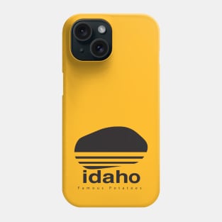 Idaho - Famous Potatoes Black Phone Case