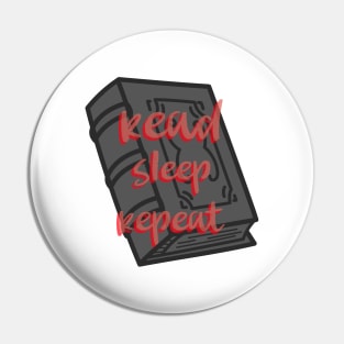 read sleep repeat Pin
