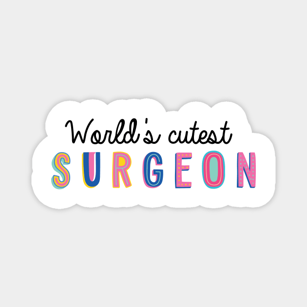 Surgeon Gifts | World's cutest Surgeon Magnet by BetterManufaktur