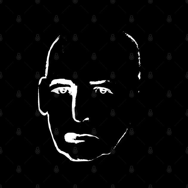 Rem Koolhaas - Illustration face by SLGA Designs