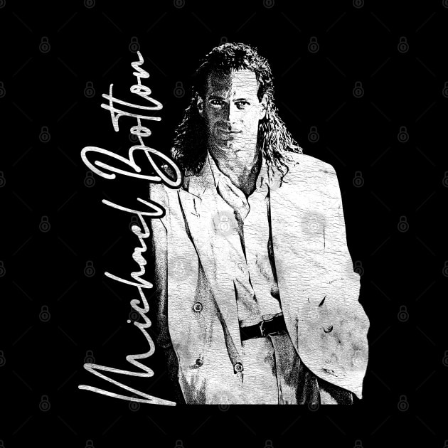 Michael Bolton / 90s Style Fan Design by DankFutura