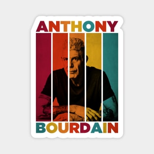 Anthony Bourdain Retro Magnet