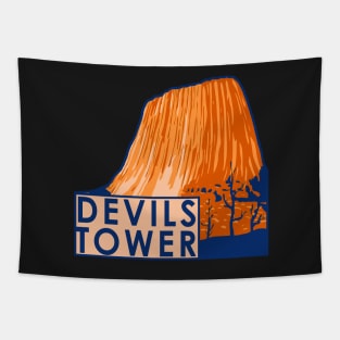 Devils Tower Tapestry