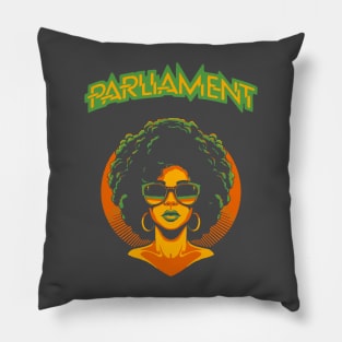 Retro Parliament Funkadelic Retro Afro Rock Music Satire Pillow