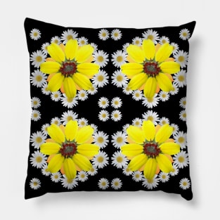 daisy flower blossoms flowerpattern bloom daisies Pillow