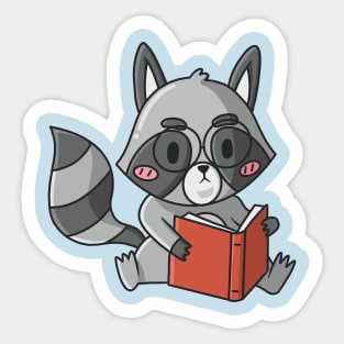 Lucky Raccoon Sticker