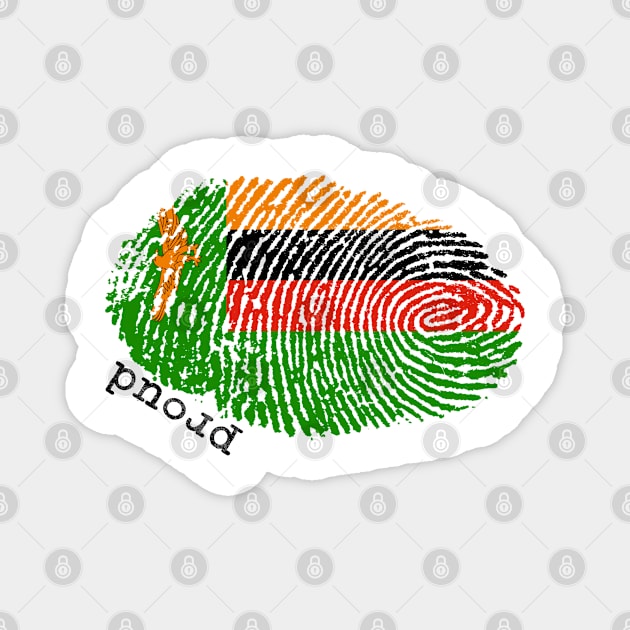 Zambia flag Magnet by Shopx