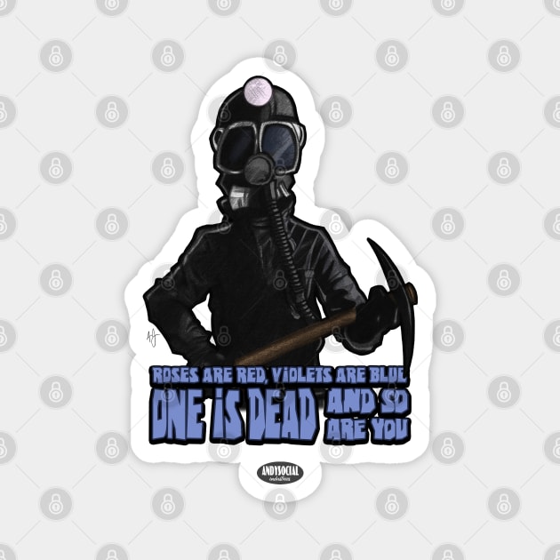 Harry Warden Magnet by AndysocialIndustries