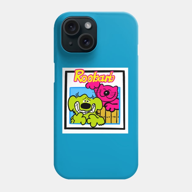 Roobarb and Custard Phone Case by Pickledjo