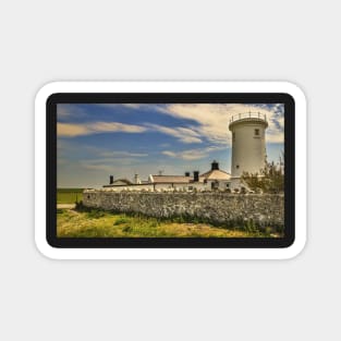 Nash Point Lighthouse South Wales Magnet