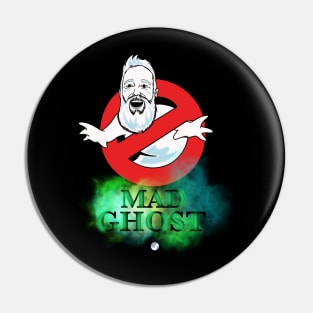 Weekly Planet Mad Ghost Pin