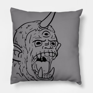 Monster monkey-e Pillow