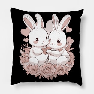 Bunny Lover Pillow