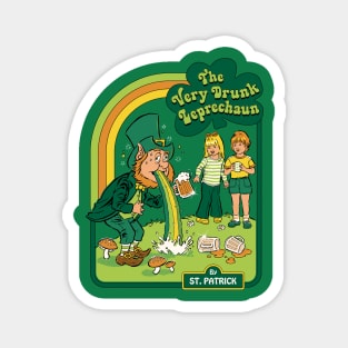 The Very Drunk Leprechaun Magnet