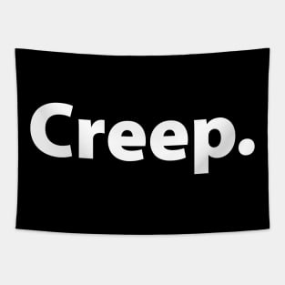 creep typography Tapestry