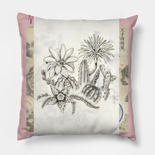 Cactus collage Pillow