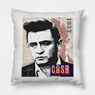 Cash Collage Pillow