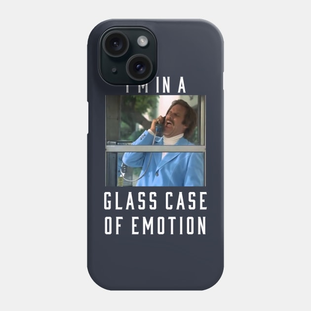 I'm in a glass case of emotion Phone Case by BodinStreet